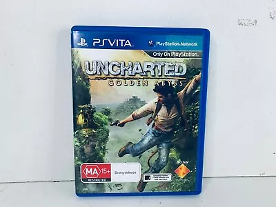 Uncharted Golden Abyss PS VITA PlayStation Vita PAL - Fast Post • $59.95