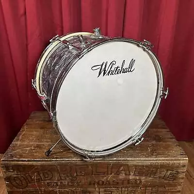 Vintage Whitehall 12x18 Bass Drum Black Diamond Pearl MIJ / Japan • $508.98