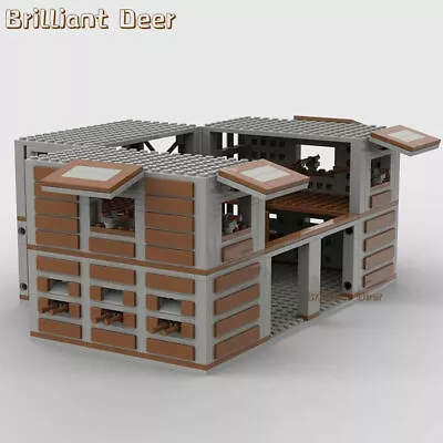 Buildings Block Abandoned Ruined WW2 Pubg Military Army Soldier Base DIY Scene 4 • $92.21