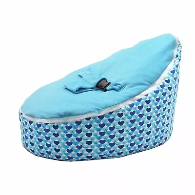 Baby Bean Bag Cover - Adjustable Harness Kids Toddler Chair Bouncer Beanbag • £14