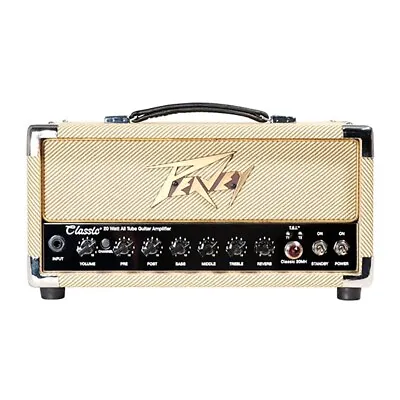 Peavey Classic 20 MH 20/5/1-Watt 2-Channel Mini Guitar Amp Head EL84 Power Tubes • $699.99