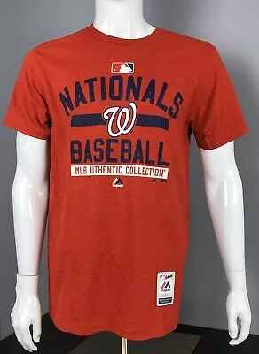 Washington Nationals Heather Red T-Shirt (ML) • $14