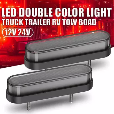 LED Tail Turn Signal Brake Light Bar Indicator Motorcycle ATV Trailer Universal • $18.80