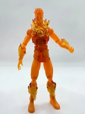 Hasbro HUMAN TORCH Figure MARVEL LEGENDS: ARES SERIES Fantastic Four 6  Inch • $29.99
