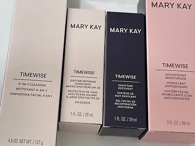 NEW Product 2023 Mary Kay Timewise Miracle Set Normal To Dry FULL SIZE Reg $116 • $87.99