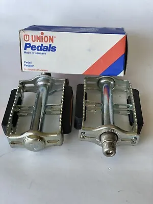 Vintage Union Pedale Bicycle Bike Pedal Made In Germany Rat Trap 9/16  NOS • $29.99