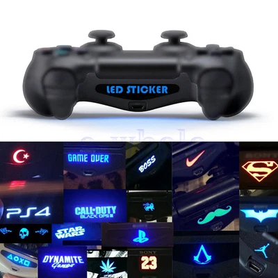 $8.68 • Buy 40PCS LED Light Bar Cover Decal Skin Sticker For PlayStation 4 PS4 Controller EG