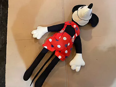 Rare Vintage Mickey Mouse Large 28 “ Rat Face Doll • $150