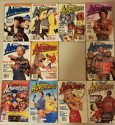 $40 • Buy Disney Adventures Magazine 1993 Lot Of 11 (Missing June)