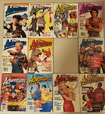 $40 • Buy Disney Adventures Magazine 1993 Lot Of 11 (Missing June)