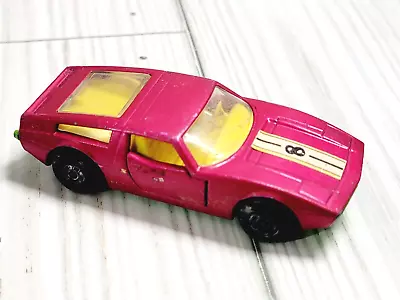 Hot Wheels Diecast 1972 Maserati Bora #32 Pink Replacement Parts Loose • $10