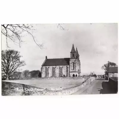 POLMONT North Church Stirlingshire RP Postcard Postmark Falkirk 1966 • £5.99