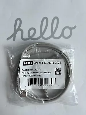 NEW!!!OMNIKEY 3021 USB SMART CARD READER WRITER MILITARY MEDICAL ID EID 1021 HID • $12