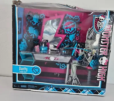 NIB Monster High Frankie Stein Vanity Set With Accessories Some Box Damage 2012 • $39.90