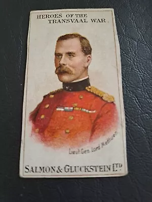 (b140)salmon & Gluckstein - Heroes Of The Transvaal War - Lieut Gen Lord Methuen • £3