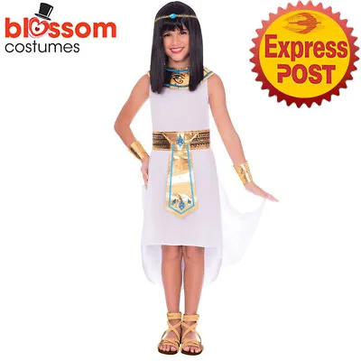 CK2535 Egyptian Girl Medieval Greek Goddess Toga  Roman Dress Book Week Costume • $34.95