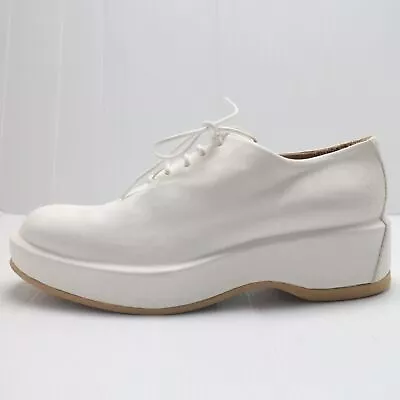 Women's Shoes MOMA 7 (EU 37) Elegant White Leather DE594-37 • $79.90