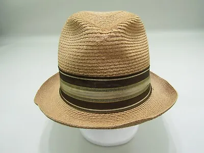 VTG Dobbs New York Hat Mens Blocks Size 7 3/8 Rogue Whipcord Grandpa Retro • $17.99
