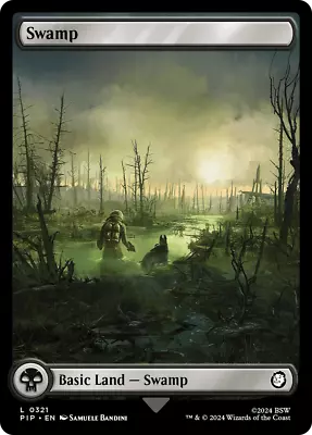 Swamp (321) Fallout NM Land Basic Land MAGIC THE GATHERING MTG CARD ABUGames • $1.36