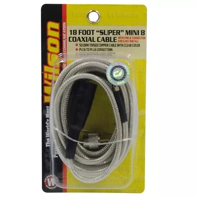 Wilson 305-830 18 Foot Belden Coax Cable With PL-259/FME Connectors • $44.99