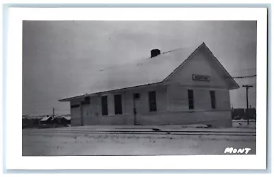 Montana MT Postcard Redstone Depot Railway Station C1950's Vintage RPPC Photo • $19.47