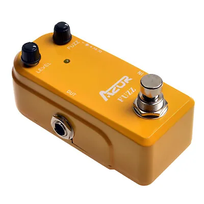 AZOR Vintage Fuzz Mini Guitar Effect Pedal Fuzz Guitar Pedal True Bypass AP-310 • $22.09