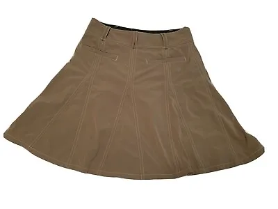 Athleta Skirt Womens Size 2 Brown Flare (Ski0035Aa) • $19.99