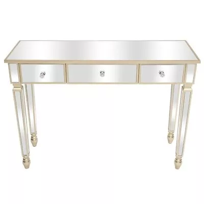 Three Drawers Mirror Table Dressing Table Console Table • $183.60