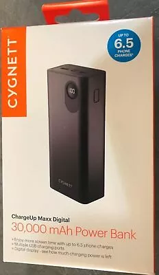 Cygnett ChargeUp Maxx Digital 30000mah • $60