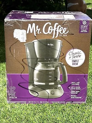 Mr. Coffee 12 Cup Switch Coffee Maker - Black • $25