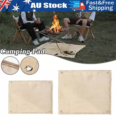 Fireproof Ember Mat Fire Pit Mat BBQ Grill Blanket Protector Deck Patio Lawn AU • $9.99