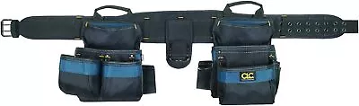 CLC Custom LeatherCraft 20 Pocket Carpenters Ballistic Combo Tool Belt • $99.95