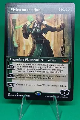 MTG Vivien On The Hunt Showcase Streets Of New Capenna 347 Regular Mythic • $1.49