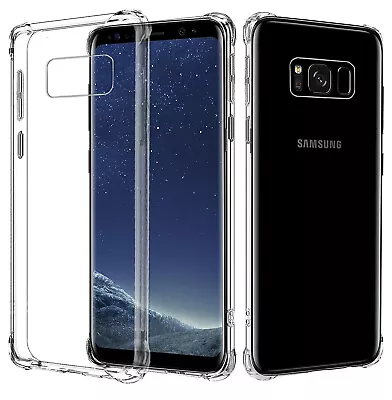 $6.95 • Buy For Samsung Galaxy S23 S22 S21 S10 S8 S9 Plus Note 10 20 Ultra Clear Case Cover