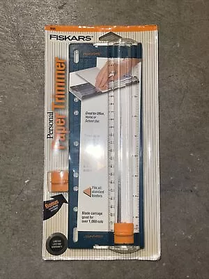 $8 • Buy Fiskars Personal Paper Trimmer 9590 With Bonus Extra Blade