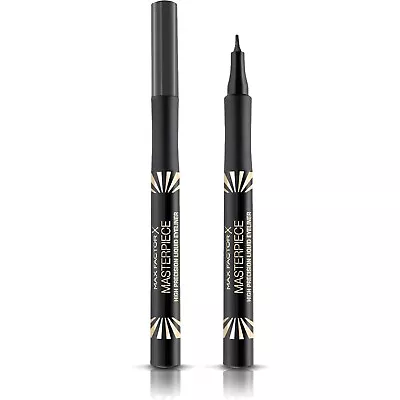 Max Factor Masterpiece High Precision Liquid Eyeliner - Charcoal 15 Sealed • £5.95