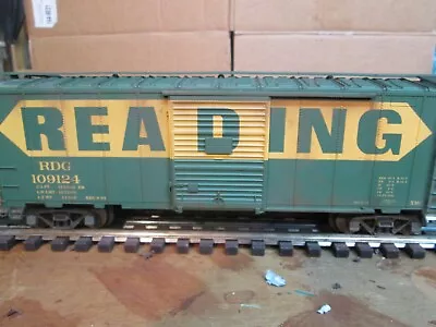 Atlas 3-rail O-scale Reading 40' Boxcar Custom Weathered • $25