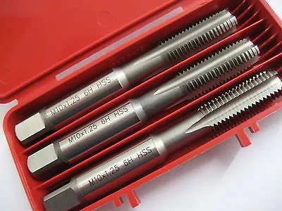 £24.65 • Buy M10 X 1.25 TAP SET FINE PITCH HSS HAND LEAD SECOND PLUG OSBORN G0210394  P197