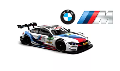 1:10 RC Clear Lexan Body Shell BMW DTM With  M  Decals 190mm Suit Tamiya Etc • $50.12