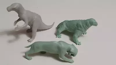 Marx Dinosaurs 2nd Series Plastic Vintage 1970s Prehistoric Playset Lot Of 3 • $19.99