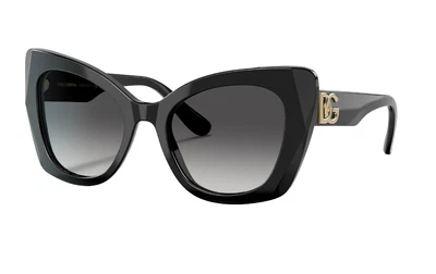 Womens Dolce & Gabbana Sunglasses Dg4405 Black/ Grey Gradient Sunnies • $287.96