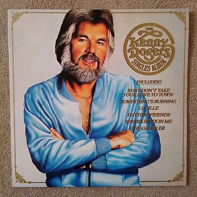 Kenny Rogers The Kenny Rogers Singles Album Vinyl LP 1st Press Album Record 1978 • £7.99