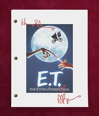 E.T.  The Extra-Terrestrial With Reproduction Signatures  • $39.95