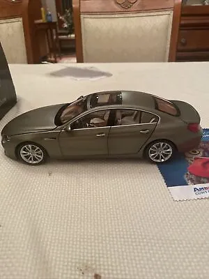 Bmw M6 650i Coupe Frozen Bronze 1/18 Diecast Car Model By Paragon 97053 • $130