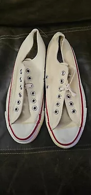 Vintage Deadstock 1980's Converse All Star Low Top Shoes Size 7 Usa • $120