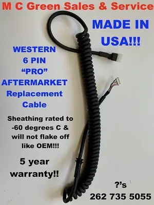 Western Cab Command Snow Plow 6 Pin Handheld Controller Super Hd Cable 96437 • $89.95