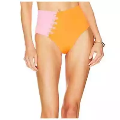 L*Space Tangerine & Guava Solstice Bikini Bottom NWT Size Small • $38