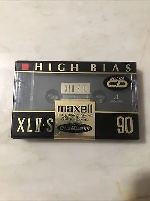 Maxell XL II-S 90 XLII-S Blank Tape Cassette - Made In Japan Type II • $10