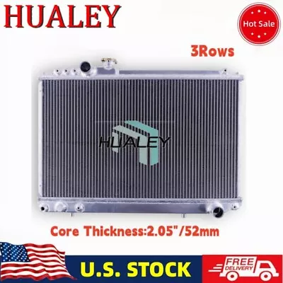 3 Rows Aluminum Radiator For 1986-1992 Toyota Supra MK3 3.0L L6 MT 1987 1988 89 • $116.99