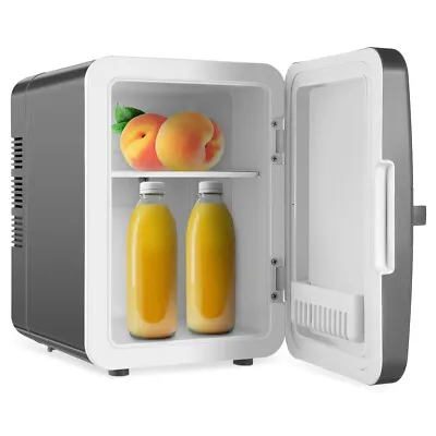 6L Portable Mini Fridge Car Cooler Warmer Ice Box Bedroom Office Table Top UK • £33.99